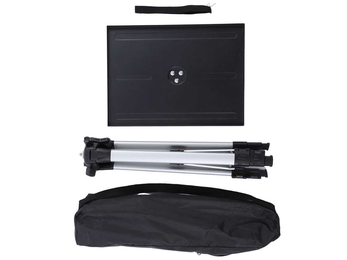 Trípode Soporte Proyector Aluminio y Acero 6kg Altura Ajustable 4 Niveles
