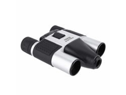 Câmera Digital De Binóculos 10x25 Zoom 1.3mp Câmera Telescópica Vídeo Foto Gravador Leitor De Cartão Tf Para Caça Turística Preto Facpoet