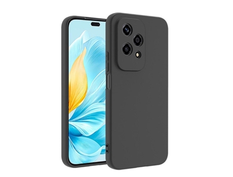 Funda Compativel para Honor Honor 200 Lite PHONECARE Silicona Líquida Negro