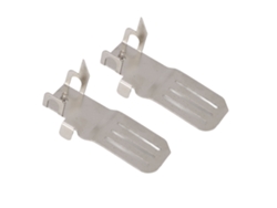 2 Clips De Aleación De Aluminio Para Cinta Métrica Con Tres Ranuras De Montaje Para Trabajos De Carpintería.
