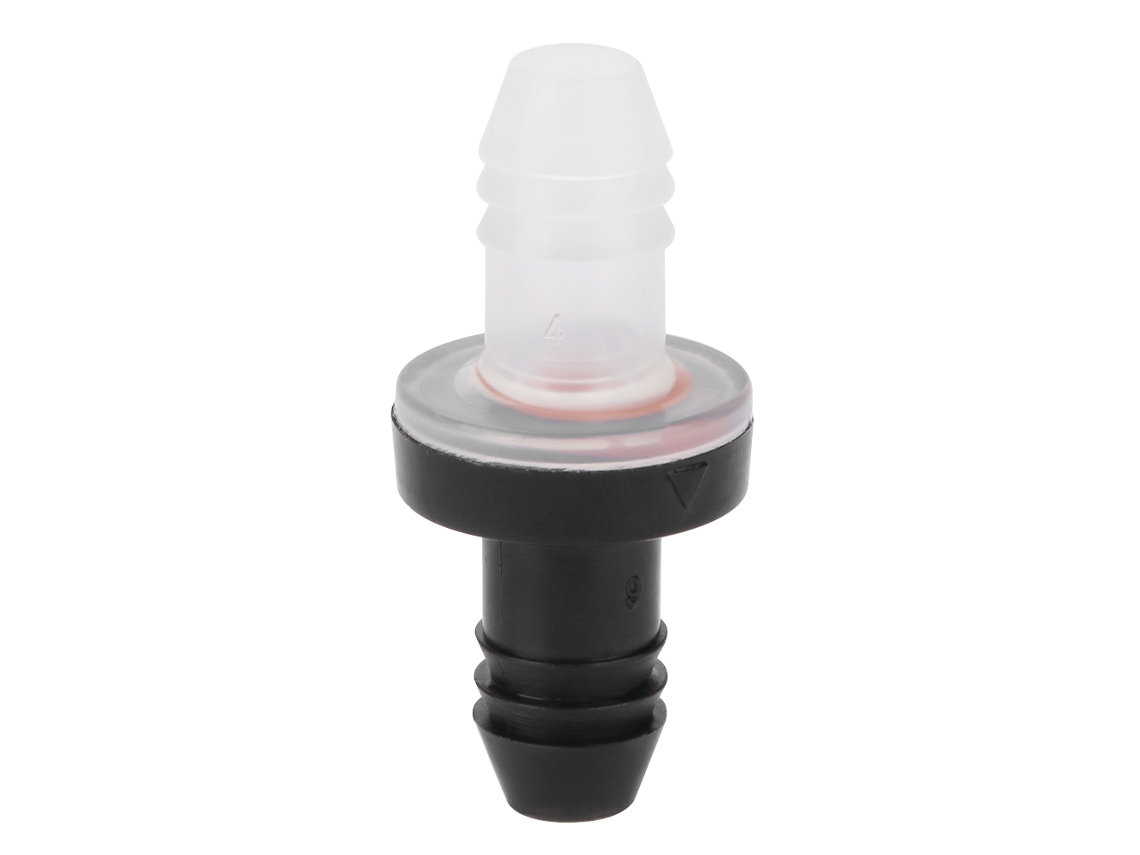 2026velora-válvula De Retención Inline Unidireccional 3/8 10mm Para Combustible Gas Líquido Aire (carcasa Pp/sellado Silicona)