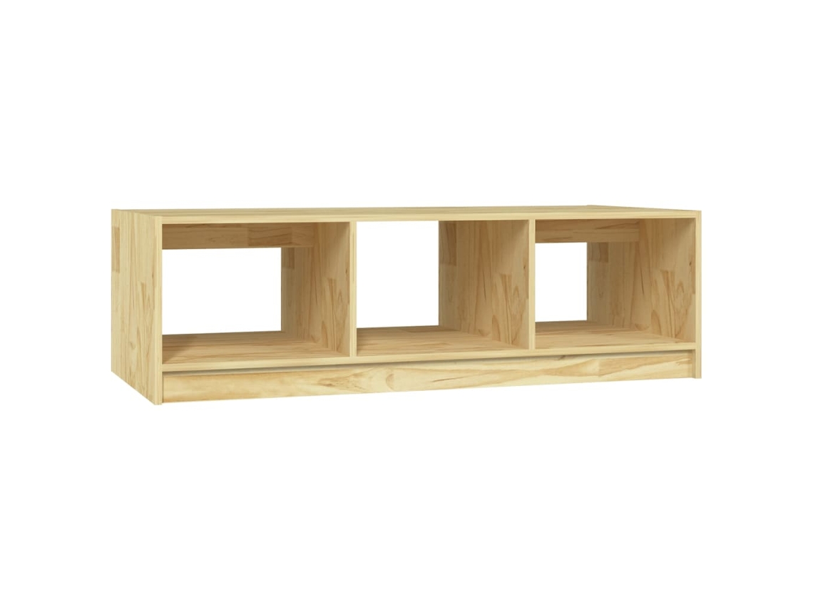 Mesa de centro 110x50x34 cm Madera maciza de pino MAISON EXCLUSIVE