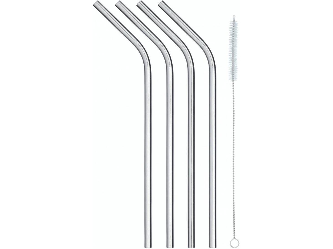 Pajitas KITCHEN CRAFT (Acero Inoxidable - 20 cm)