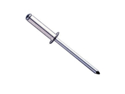 Remache Aluminio Cabeza Alomada Largo 30mm Ø Rosca Chapa 6mm
