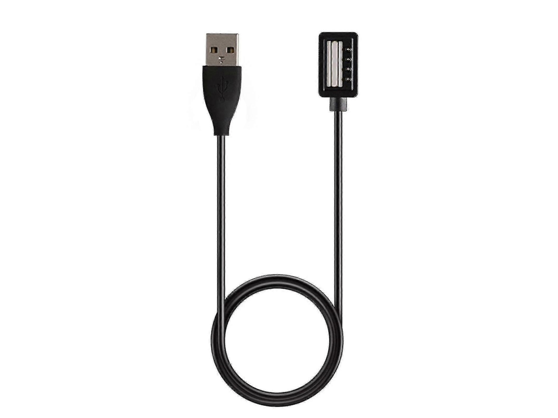 Cargador inteligente magnético rápido de 1 m con cable USB para reloj de bicicleta eléctrica Suunto 9/9 Baro/Spartan Ly