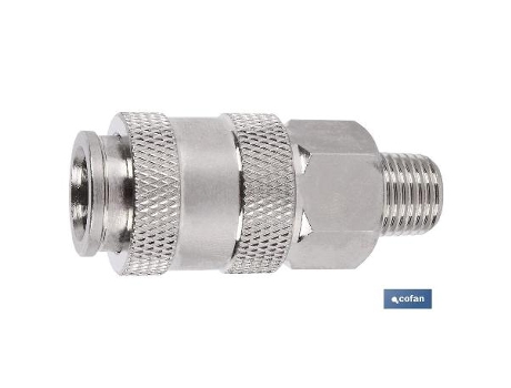 Enchufe rapido universal macho 3/8