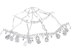 Diadema Con Detalles De Pedrería: Elegante Accesorio De Boda Perfecto Para Eventos Festivos.