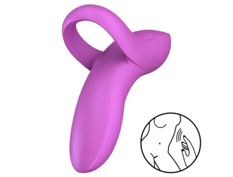 Vibrador De Dedo Amante Bold SATISFYER CONNECT Rosa