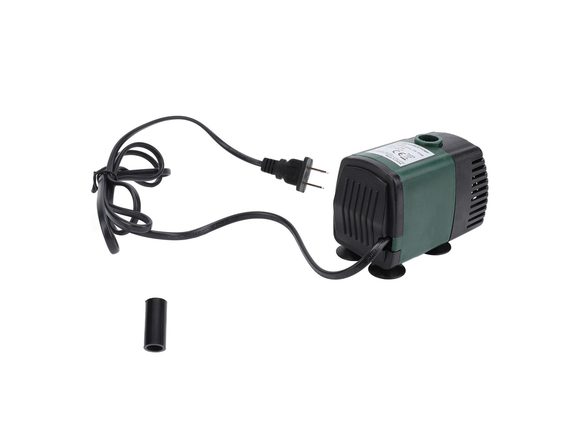 Bomba Sumergible 7w 500l/h 120cm Ip68 Silenciosa Para Acuario Piscina Fuente Hogar Plug Us 110v