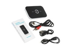 Rosewell - Juego de transmisor y receptor inalámbricos dos en uno, adaptador inalámbrico multiusos para el hogar, el dormitorio y la oficina (negro)