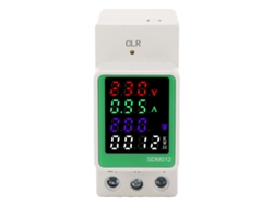 Medidor Digital De Energía Led: Voltaje, Corriente, Potencia, Factor De Potencia, Ac230v 0-100a