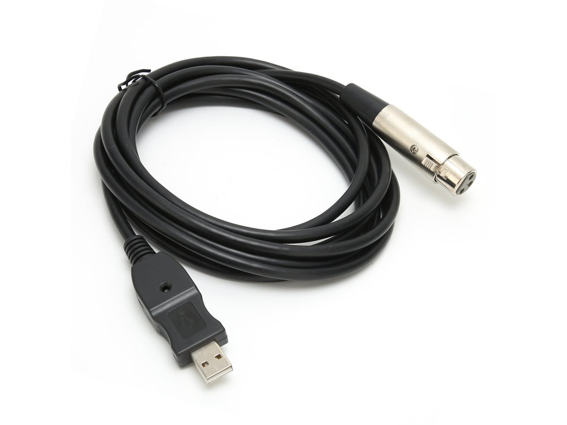 Baoj-2026novoadaptador De Cabo De Áudio De Estúdio Usb Para Xlr Fêmea