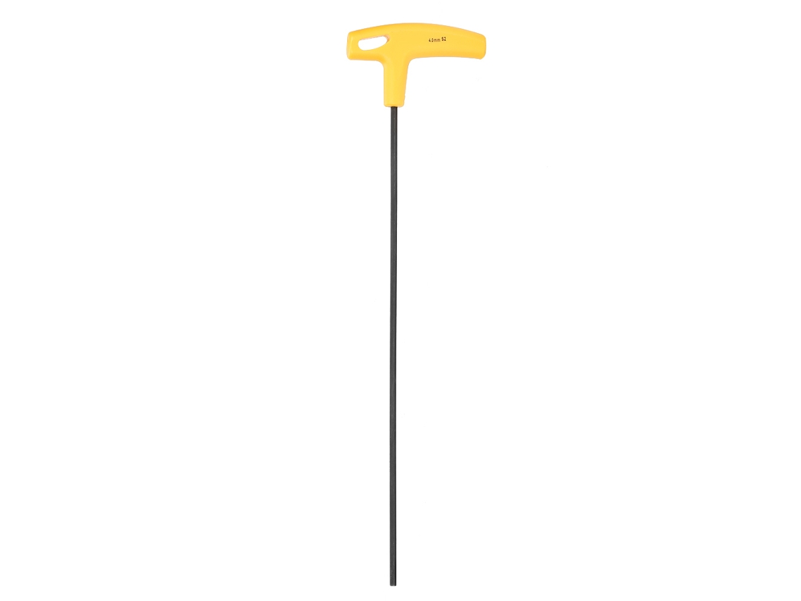 Llave Hexagonal De Mango En T H-4.0 Acero Aleación S-2 Herramienta De Mantenimiento Llave L 300mm