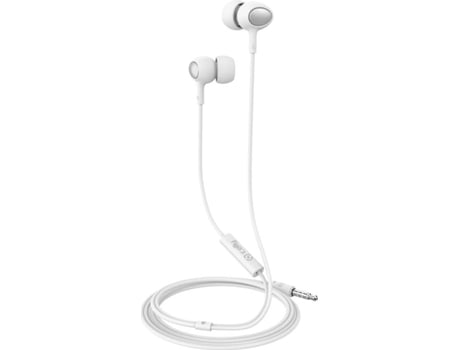 Auriculares CELLY UP500WH (In Ear - Micrófono - Blanco)