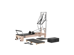 Máquina de Pilates Reformer de Madera, Equipo de Pilates, 243 x 73 x 199 cm, Vevor