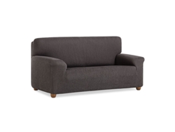Funda de Sofá DOMAINET 3 Plazas (Gris - Algodón y poliéster - 180-220 cm)