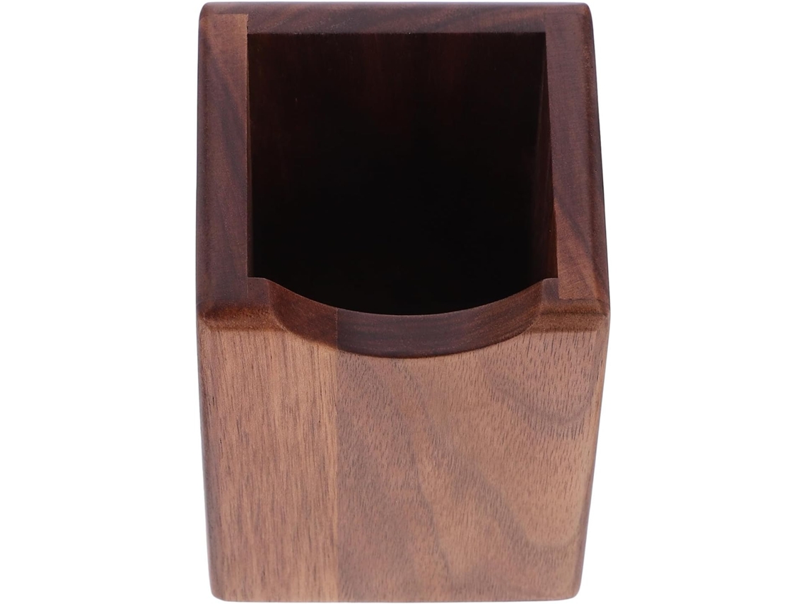 Besportble Organizador De Escritorio Amosfun De Madera De Nogal Y Oficina 10,00 X 7,60 X 7,60 Cm Pulgadas I...