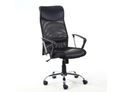 Sillón de Oficina Campus Rejilla Color Negro Altura Ajustable VS VENTA-STOCK 62 x 62 x 110