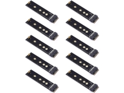 Adaptador De Tarjeta De Expansión Nvme Ngff Con Ranura Para Llave 10x M.2 A+e Key-m