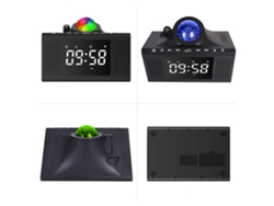 2026-proyector De Estrellas Con Luz Nocturna, Reloj Despertador, Altavoz Bt Y Ruido Blanco Para Niños Y Adultos En Dormitorio