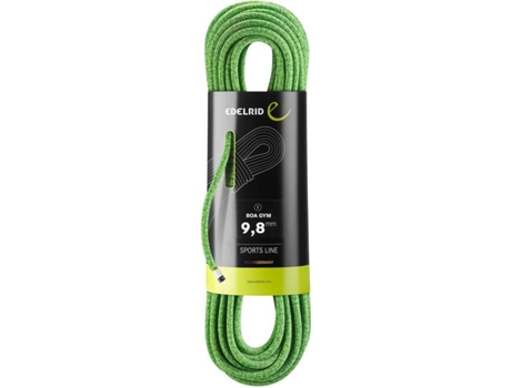 Cuerda De Escalada EDELRID Cordas Gym (Verde - 40 m)