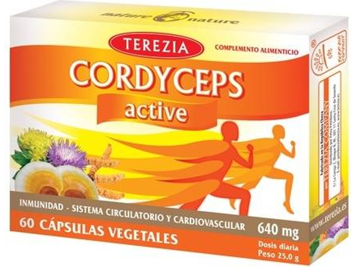 Complemento Alimentar TEREZIA COMPANY Cordyceps Active (60 cápsulas)