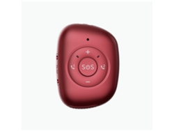 Leotec Smart Tracker Anti-Loss 4G Rojo Gps