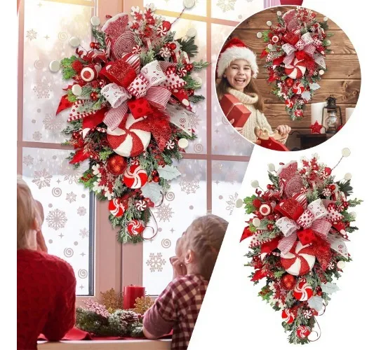 Nuevo adorno navideño colgante en forma de lágrima vayotoy