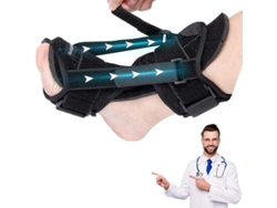 Dan26-splint Nocturno Para Fasciitis Plantar Con Soporte Arco Y Barras De Aluminio Ajustables