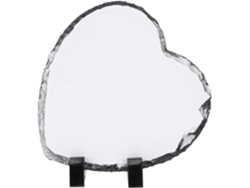 Marco de fotos en forma de corazón de 13,5 cm, litografía brillante, ideal para oficina, dormitorio, X cm GOKOCO