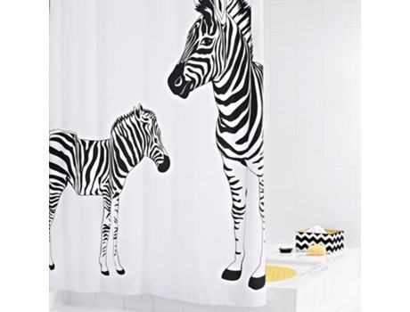 RIDDER Cortina de ducha Zebra 180x200 cm
