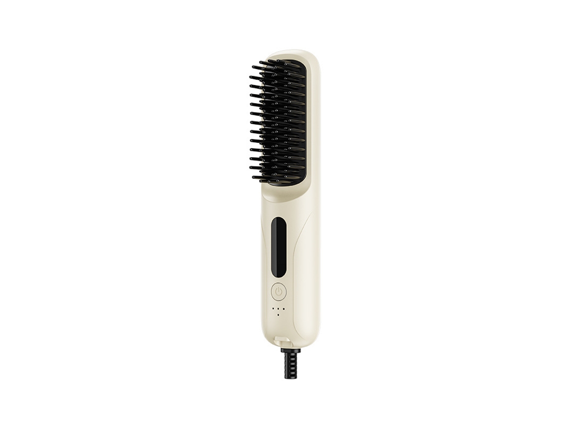 Cepillo Alisador Inalámbrico Recargable Usb, 4 Temperaturas, Para Todo Cabello, Usar En Casa, Trabajo O Viaje