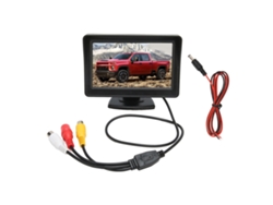 Monitor De Ré Lcd De 4.3 Polegadas 12v Rotativo Para Carro Caminhão Rv Minivan Com Exibição De Visão Traseira