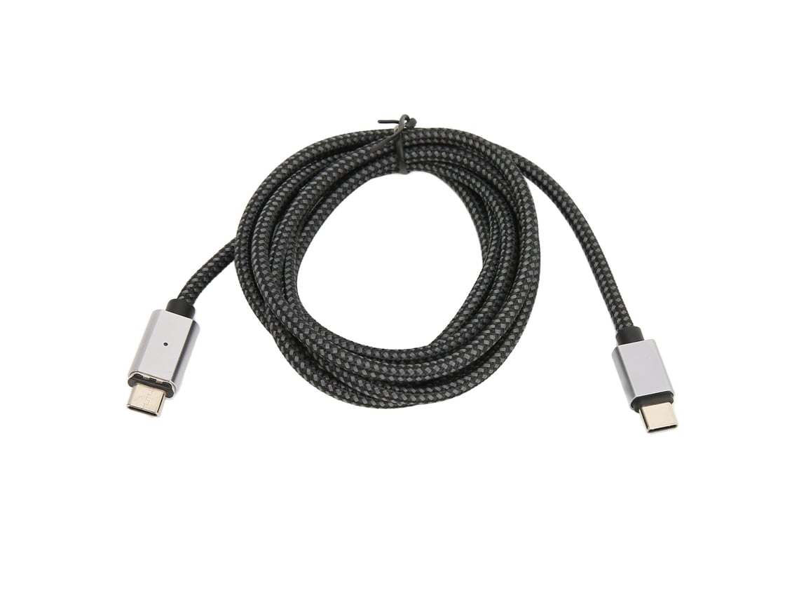 Cable Adaptador Usb-c Magnético Recto (carga Rápida Pd De 100w Con Indicador Led)