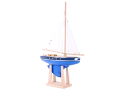 Barco TIROT (Madera - Azul - 30 cm)