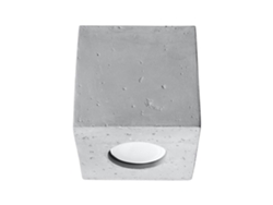 Sollux Sl.0489 Lámpara De Techo Quad Hormigón
