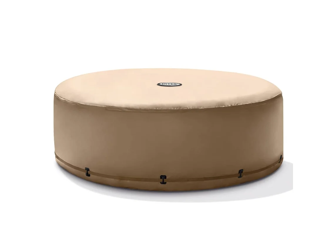 Cubierta De Bañera De Hidromasaje INTEX Beige PVC