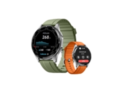Reloj inteligente Yunzii GTX15 con GPS para hombre, resistente al agua hasta 3 ATM, monitor de frecuencia cardíaca y nivel de energía corporal.