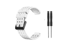 Correa De Silicona Para Garmin Approach S20, Pulsera De Reemplazo Ergonómica Y Duradera Blanco