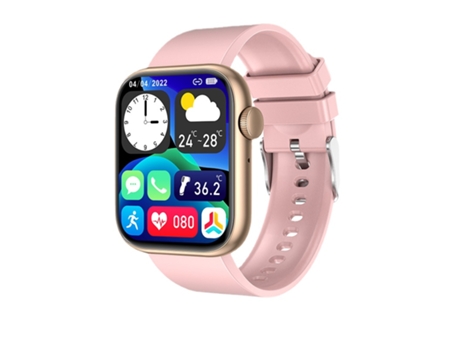 Reloj inteligente con termómetro de llamada Bluetooth de 1,85 pulgadas compatible con 100 teclas giratorias deportivas para hombre reloj inteligent...
