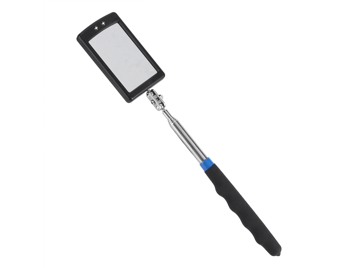2026-espejo De Inspección Led Telescópico Flexible Ajustable Con Rotación 360 Grados Herramienta Extensible