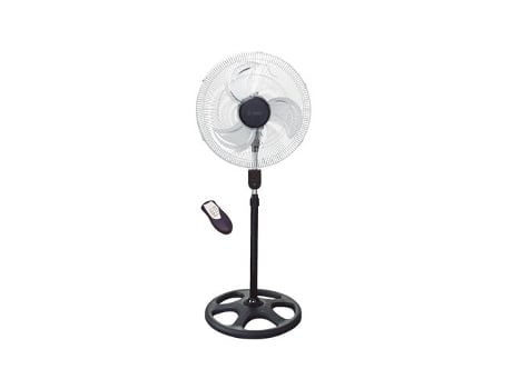 Ventilador metálico de pie con mando 50cm 70W GSC