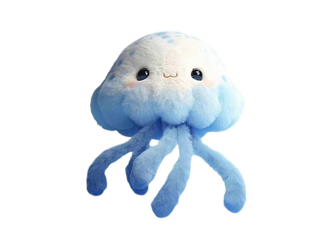 Colgante de medusa de peluche de la serie Ocean, juguete súper suave, decoración única para el hogar, regalo de cumpleaños, Good Rosewell