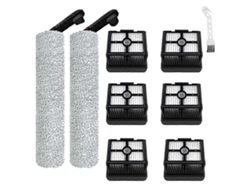 Para aspiradora H12 Pro / H12 Plus / H12 Core: rodillo suave, cepillo principal, filtro HEPA, accesorio de repuesto