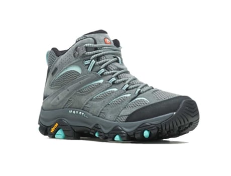Botas de Mujer para Caminar MERRELL Moab Mid Goretex Verde (42)
