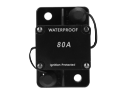Disyuntor Automático Con Portafusibles, Resistente Al Agua, Con Reinicio Automático, Dc12-24v, Ht-608, 80a, Para Automóviles, Barcos Y Camiones.
