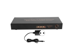 Convertidor de vídeo HDMI 4K con extracción de audio digital y adaptador LPCM de 7.1 canales