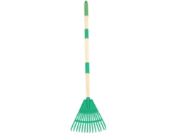 Rastrillo De Hojas Plástico Besportble Con 87 Cm 34 Pulgadas Alto Rendimiento Compacto
