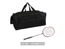 Kit de raquetas (bolsa + 20 raquetas) Sporti France Hard Training