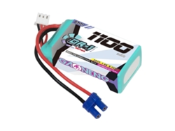 Batería Lipo Gaoneng de 7,4 V, 1100 mAh, 150 C, 2 s, con conector EC2 para coches RC ecológicos (modelos 124 y 118)